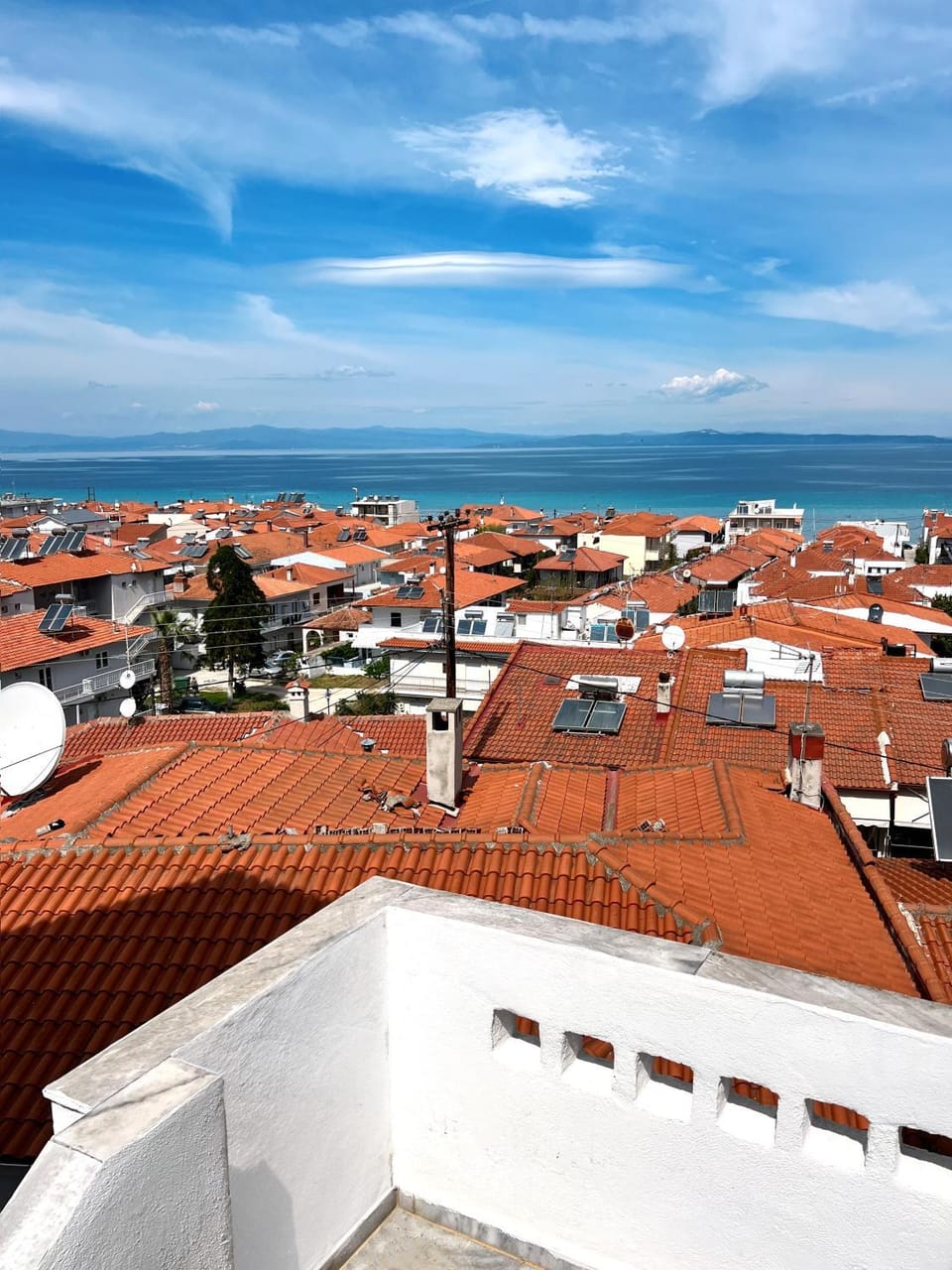 Day, City view, Sea view