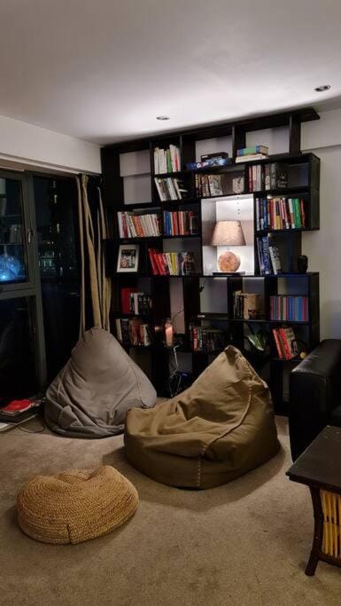 Library, TV and multimedia, Living room, Seating area