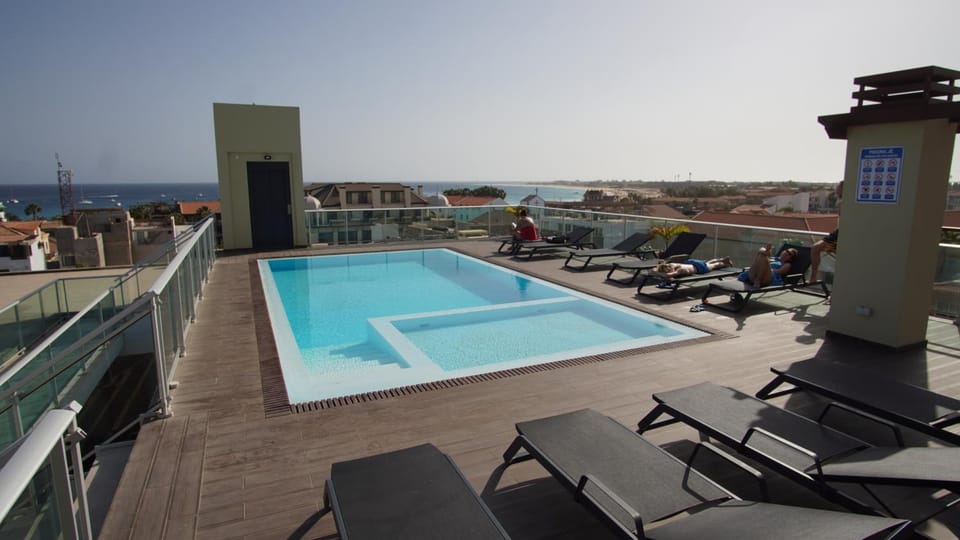 Natural landscape, View (from property/room), Balcony/Terrace, Sea view, Swimming pool