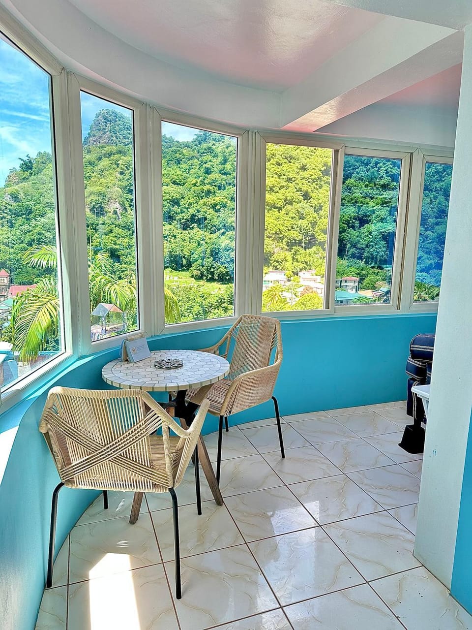 The Big Blue Condo Apartment in Dominica