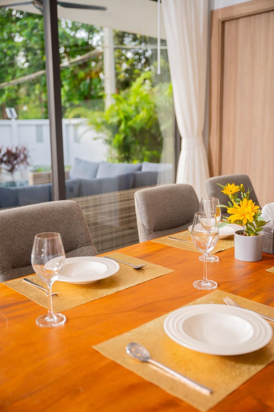 Dining area
