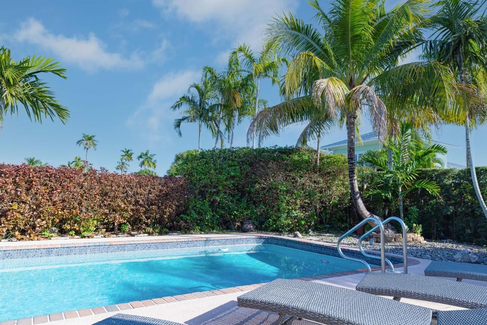 Pool view, Swimming pool, sunbed