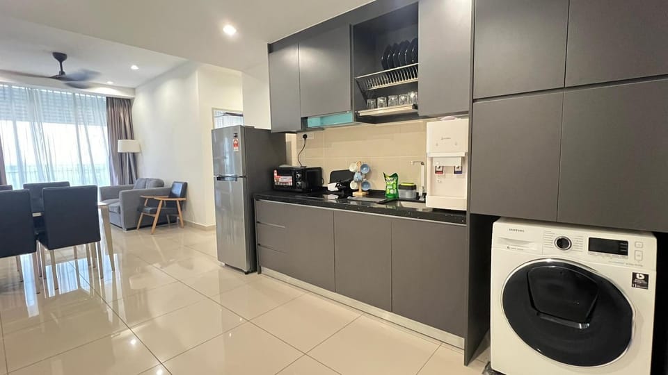 Encorp Marina ,Bathtub 2BR/6 pax Apartment in Johor