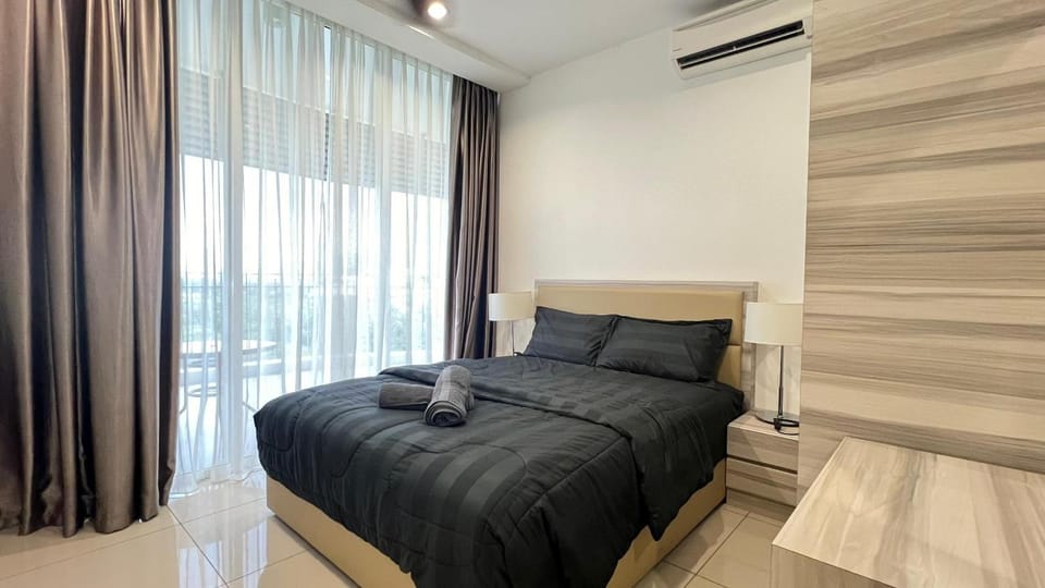 Encorp Marina ,Bathtub 2BR/6 pax Apartment in Johor