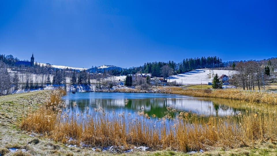 Lake view, Mountain view