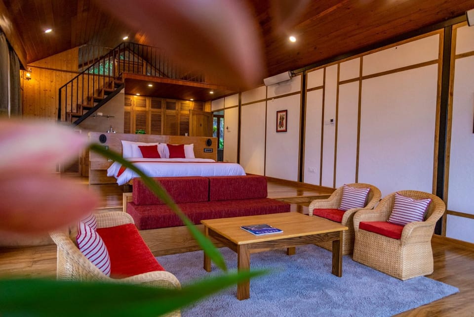 Living room, Seating area, Bedroom