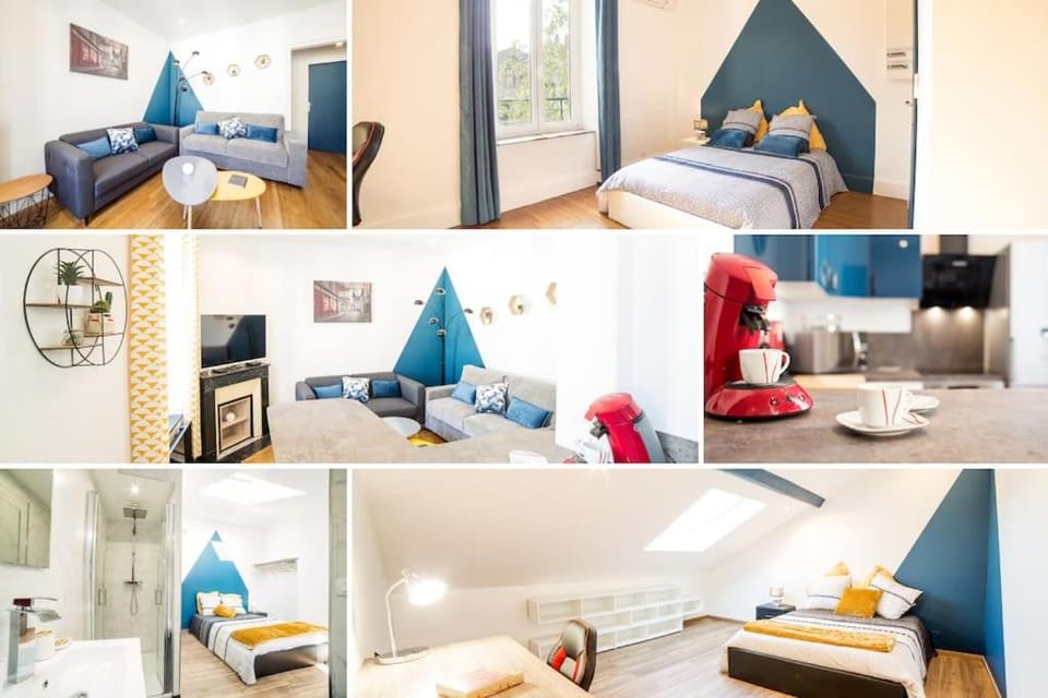 Bed, TV and multimedia, Living room, Photo of the whole room, Seating area, Bedroom