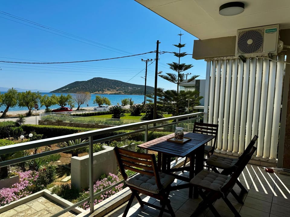 View (from property/room), Balcony/Terrace, Sea view