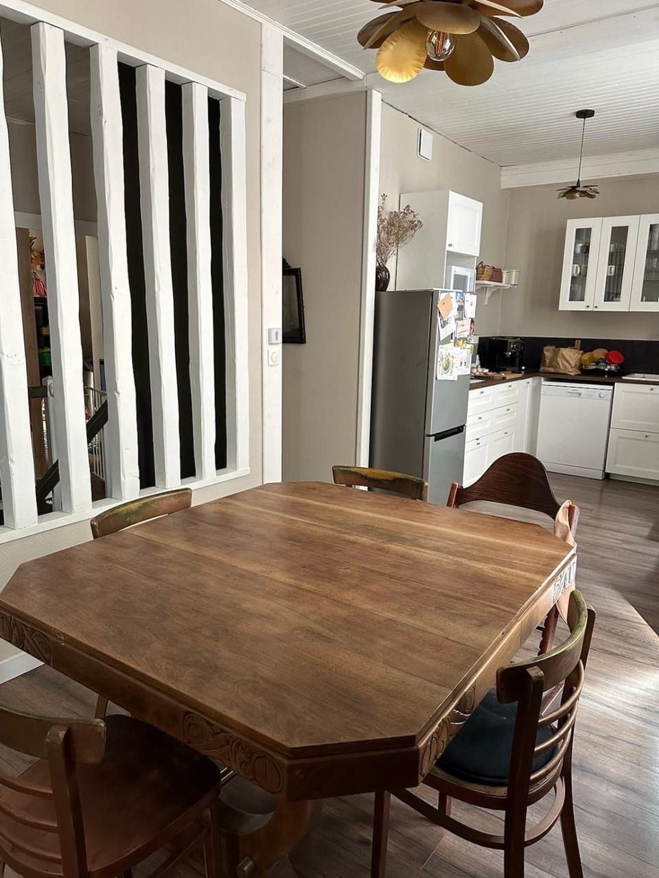 Kitchen or kitchenette, Dining area, dishwasher, oven, stove