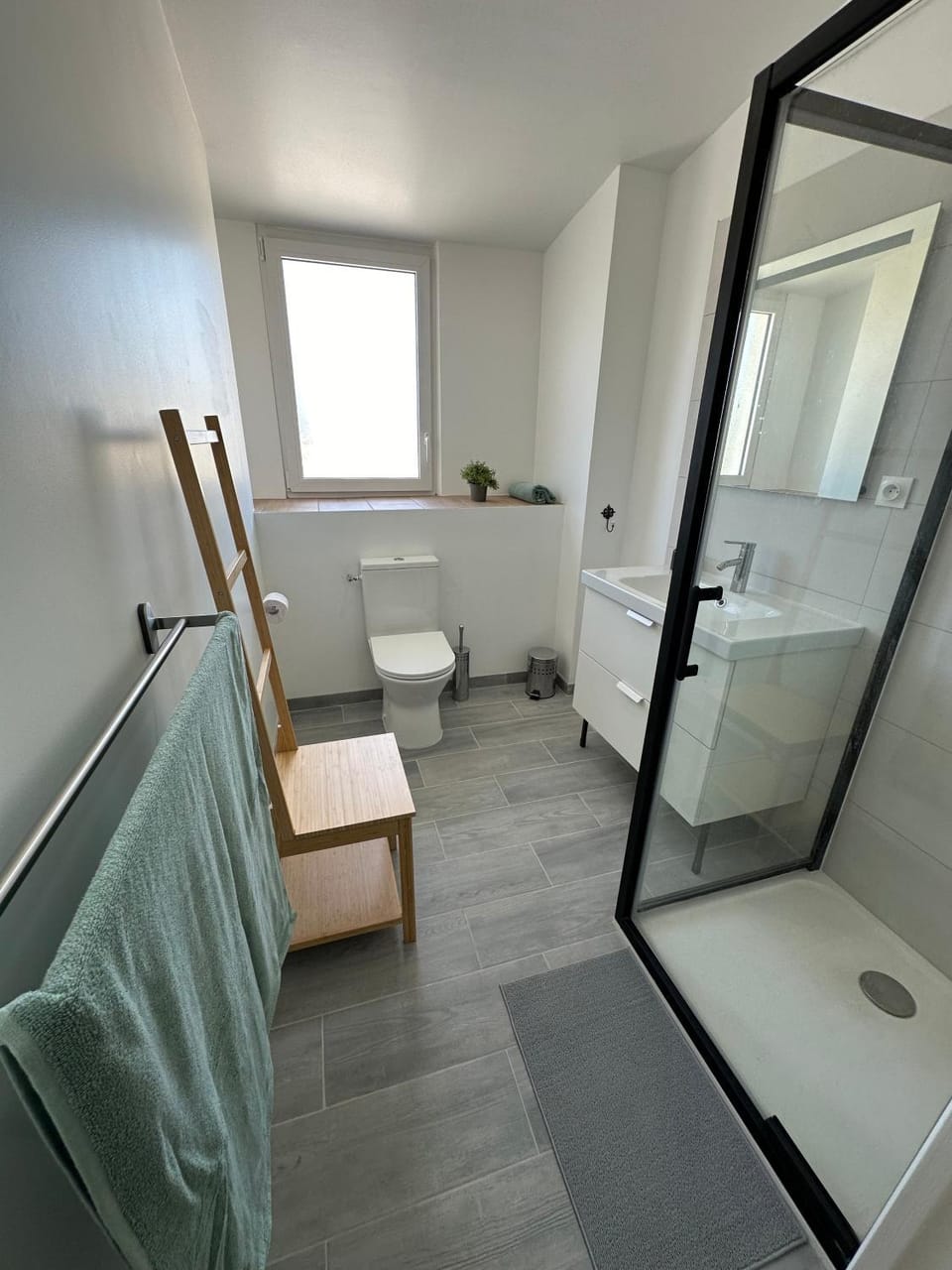 Shower, Toilet, Bathroom, towels