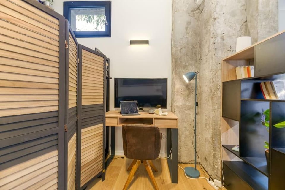 Loft Urban Garden: 4 people - wifi fiber - terrace Apartment in Grenoble
