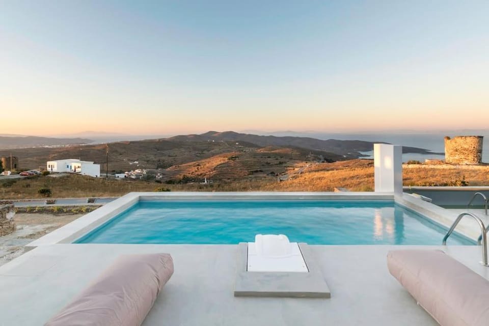 Patio, Natural landscape, View (from property/room), Pool view, Swimming pool