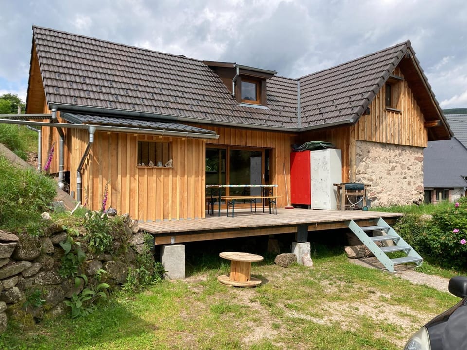 Au croque nature et sauna House in Orbey