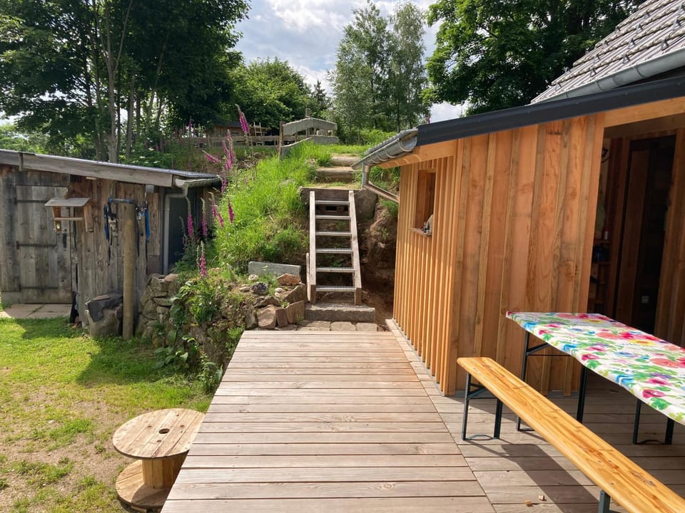 Au croque nature et sauna House in Orbey