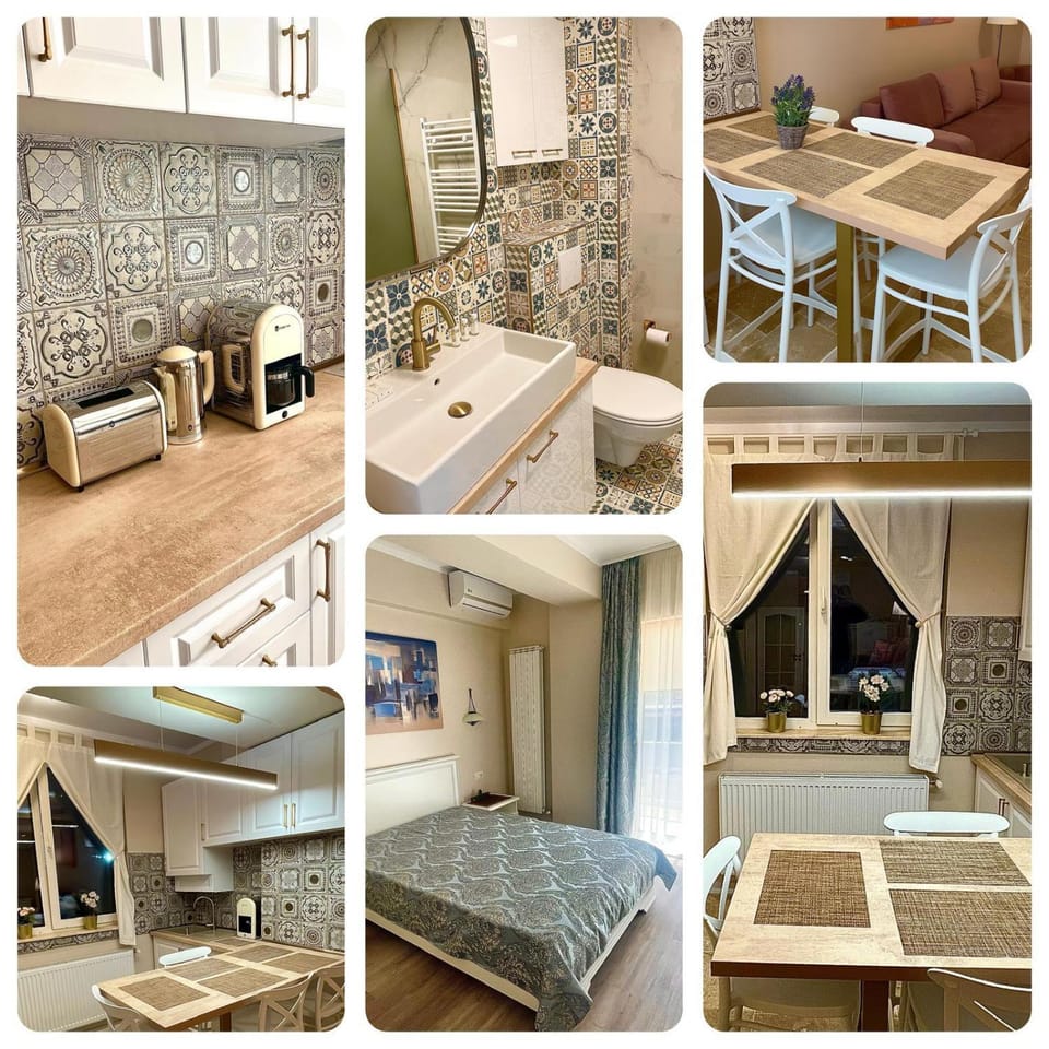 Bathroom, Kitchen or kitchenette, Living room, Dining area, Bedroom