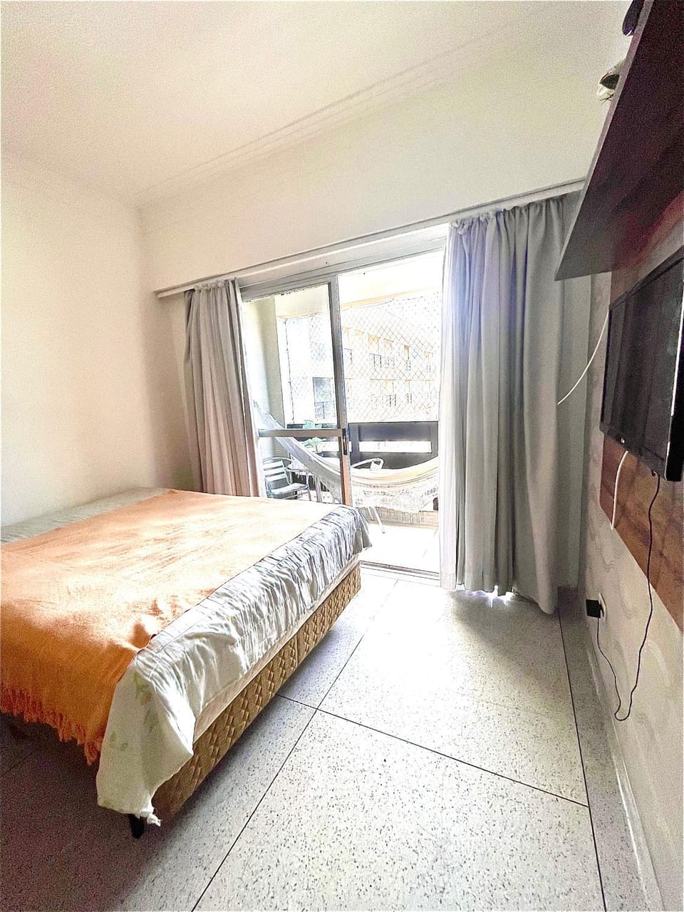 Apartamento com varanda e vista pro mar Apartment in Santos