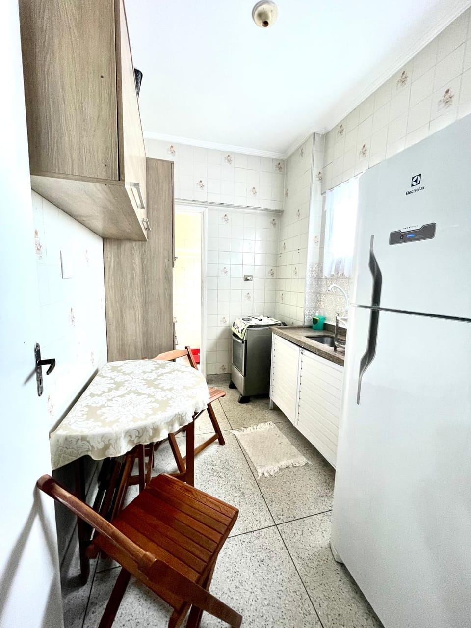 Apartamento com varanda e vista pro mar Apartment in Santos