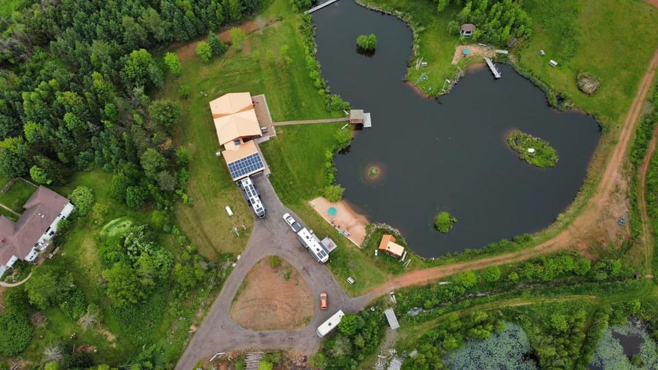 Bird's eye view, Lake view