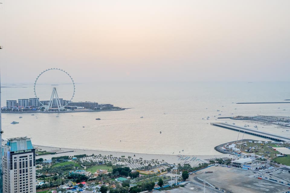 Bird's eye view, Landmark view, Sea view, Sunset