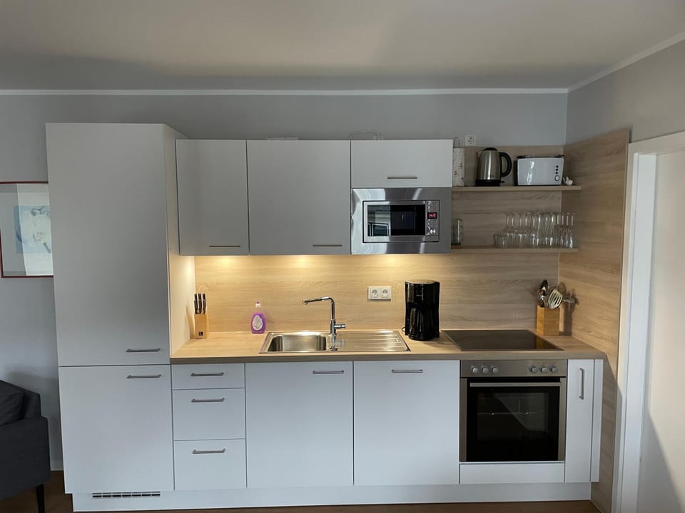 Kitchen or kitchenette, kitchen
