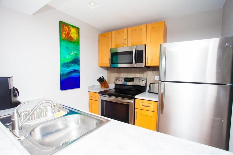2BR Gem Ocean Front Building Isla Verde Beach Apartment in Carolina