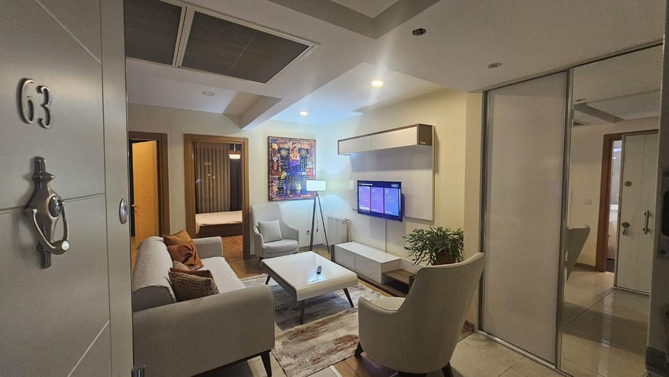 Taksim Perfect Residence Pool Sauna Access Apartment in Istanbul