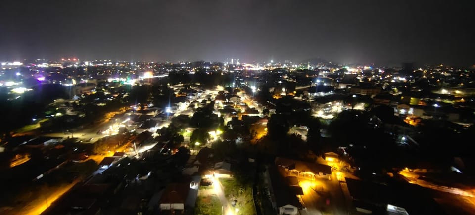 Night, Bird's eye view