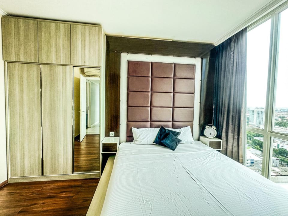 Bed, Photo of the whole room, Bedroom, wardrobe