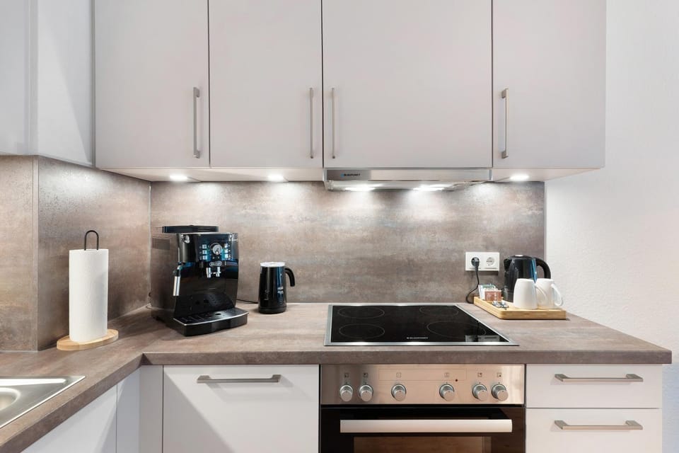 Kitchen or kitchenette, Living room