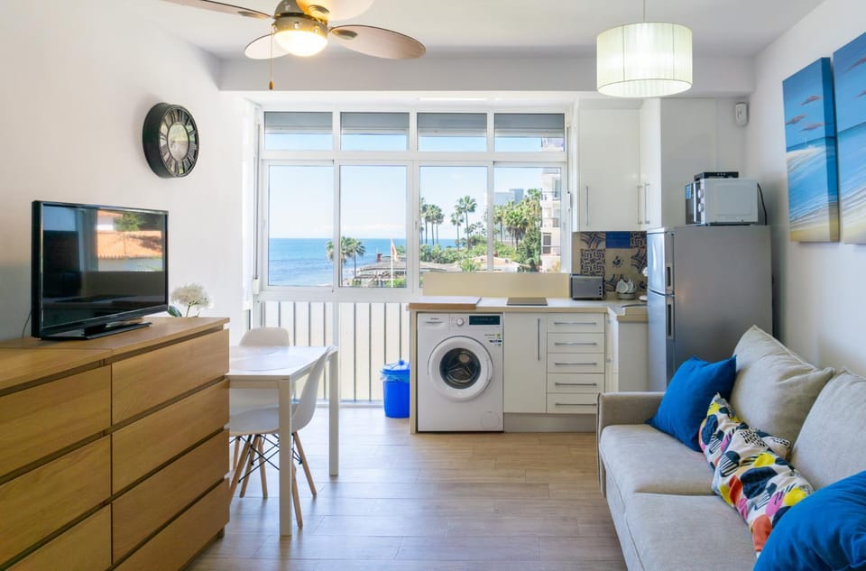 TV and multimedia, Kitchen or kitchenette, Living room, Seating area, Dining area, fireplace, minibar, washing machine
