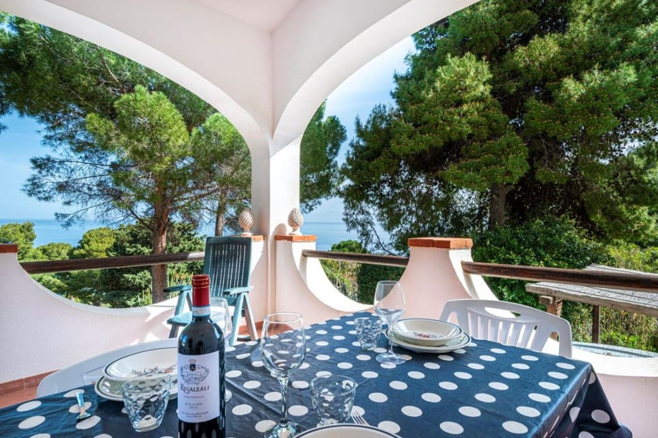 Patio, Day, Natural landscape, View (from property/room), Balcony/Terrace, Dining area, Sea view, Alcoholic drinks