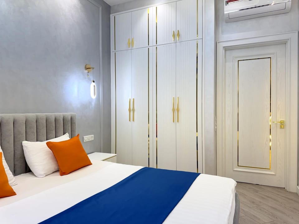 Bed, Bedroom, wardrobe