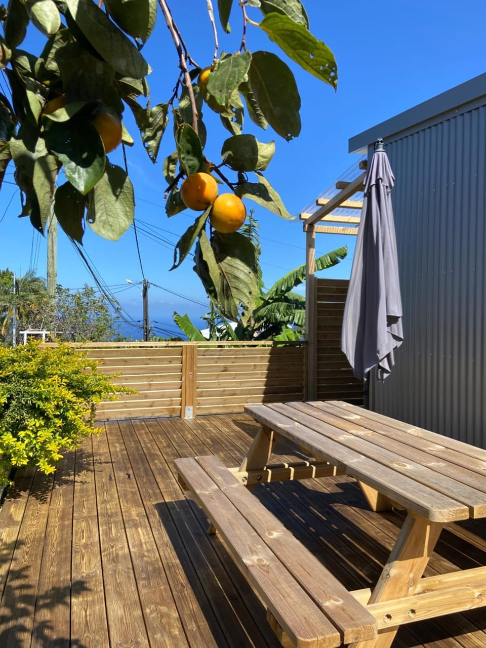 Day, Garden, View (from property/room), Balcony/Terrace, Dining area, Garden view, Meals