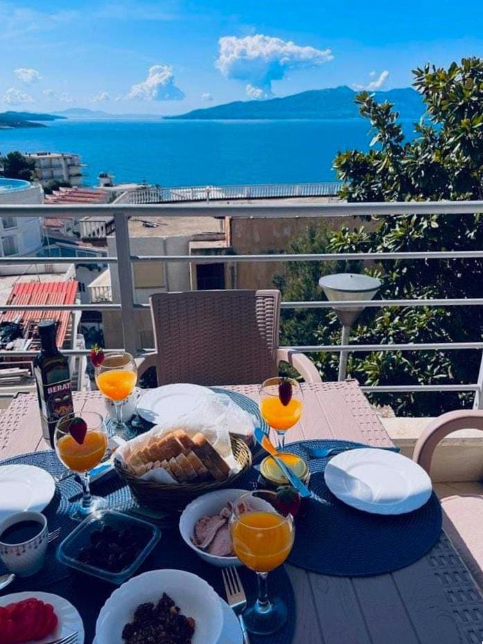 Day, Natural landscape, View (from property/room), Balcony/Terrace, Food and drinks, Dining area, Food, Mountain view, Sea view, Breakfast, Dinner, Drinks