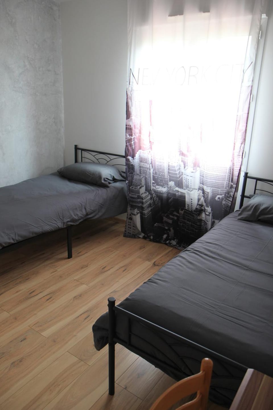 Property building, Living room, Bedroom