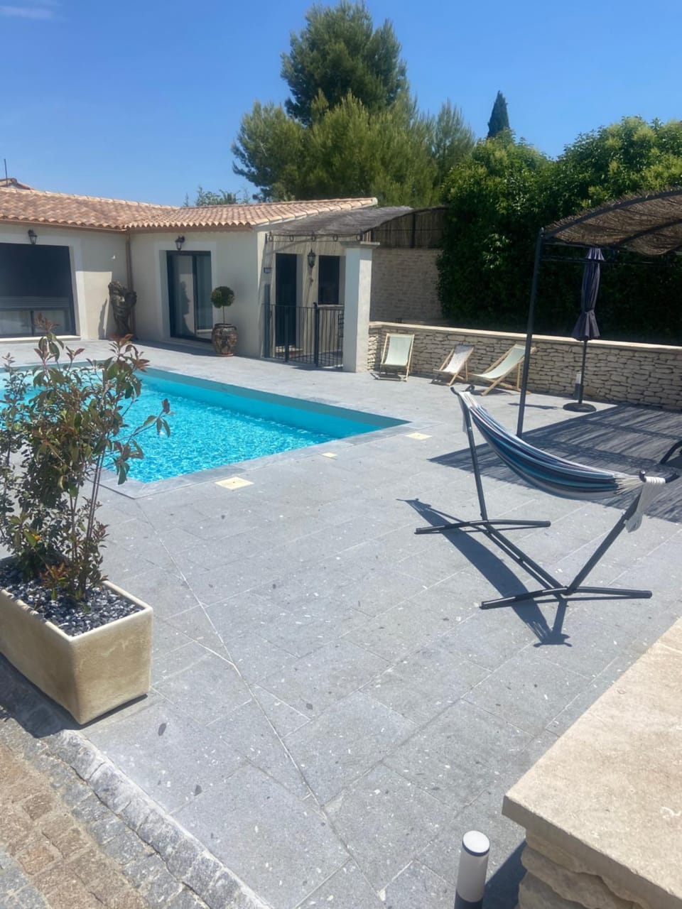 Day, Swimming pool, sunbed