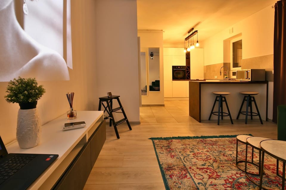 Kitchen or kitchenette, minibar, oven, air conditioner