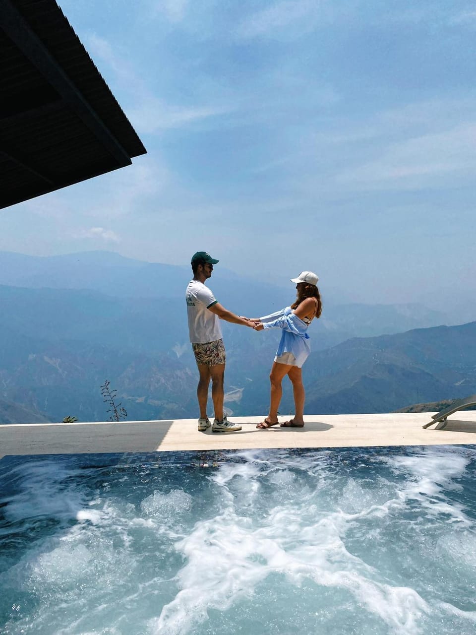 Natural landscape, Hot Tub, Mountain view