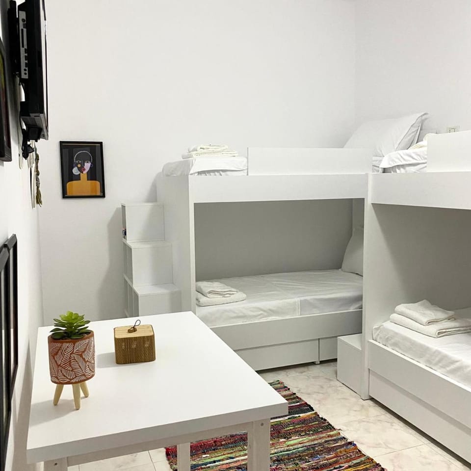 Photo of the whole room, Bedroom, bunk bed