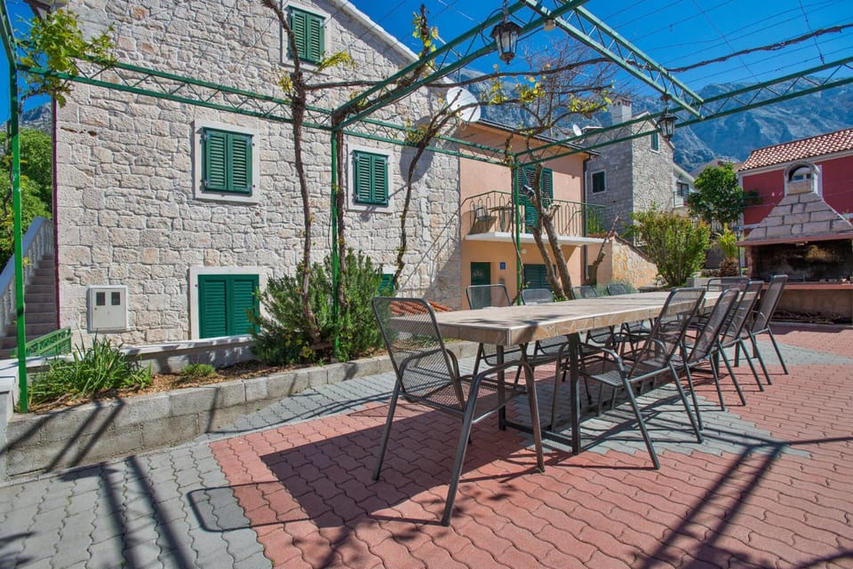 Property building, Patio