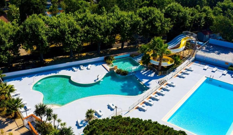 Natural landscape, Pool view, Swimming pool, sunbed