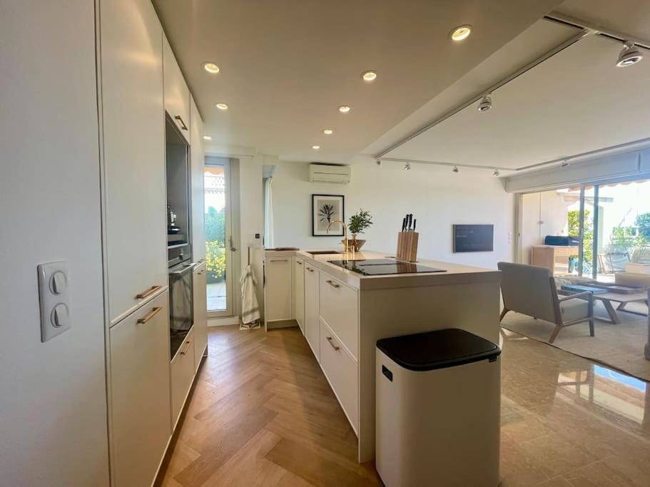 Le Bluebay - Luxurious 2 bedrooms seaview swimming pool carpark Apartment in Cannes