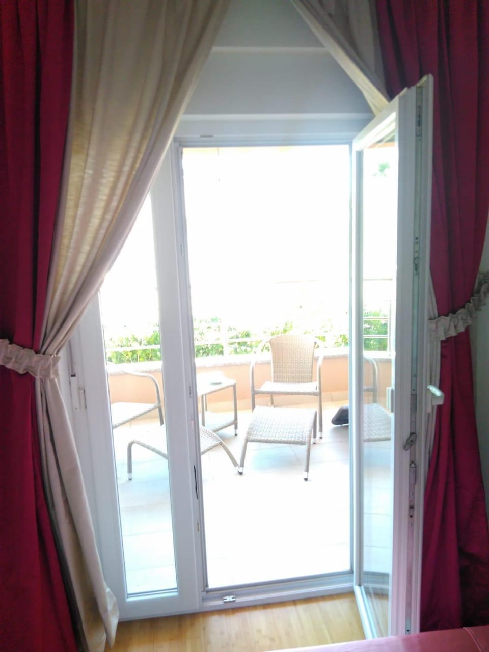 View (from property/room), Balcony/Terrace, Seating area