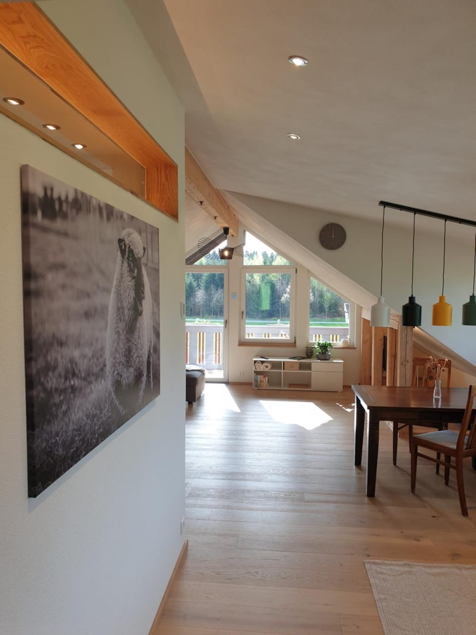 Living room, Dining area