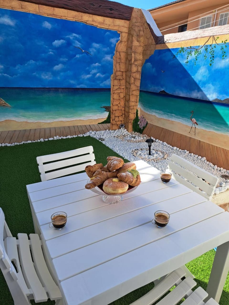 Garden, Dining area