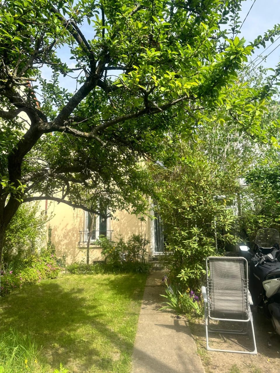 Property building, Garden view