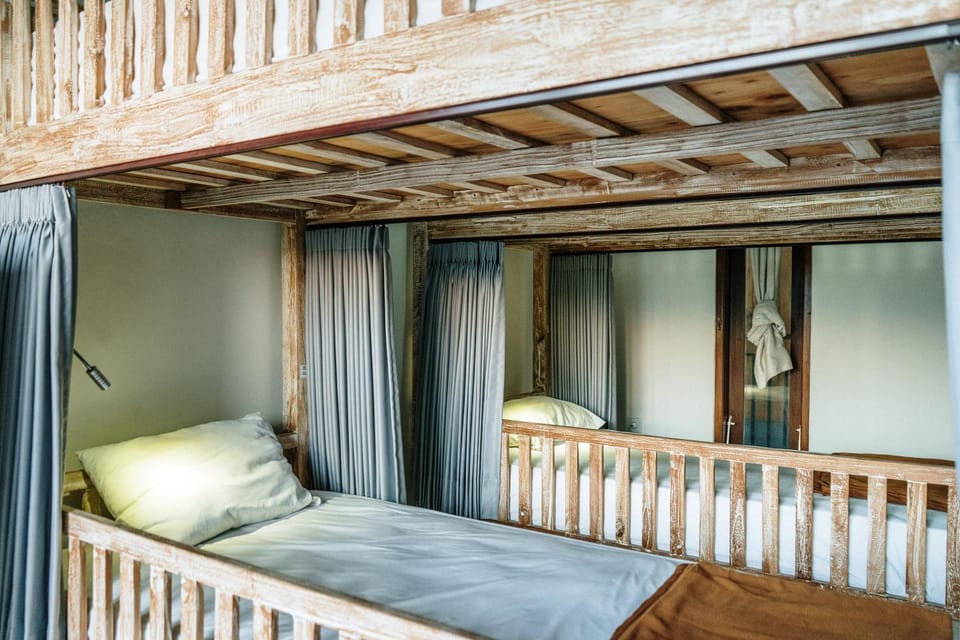 Photo of the whole room, bunk bed