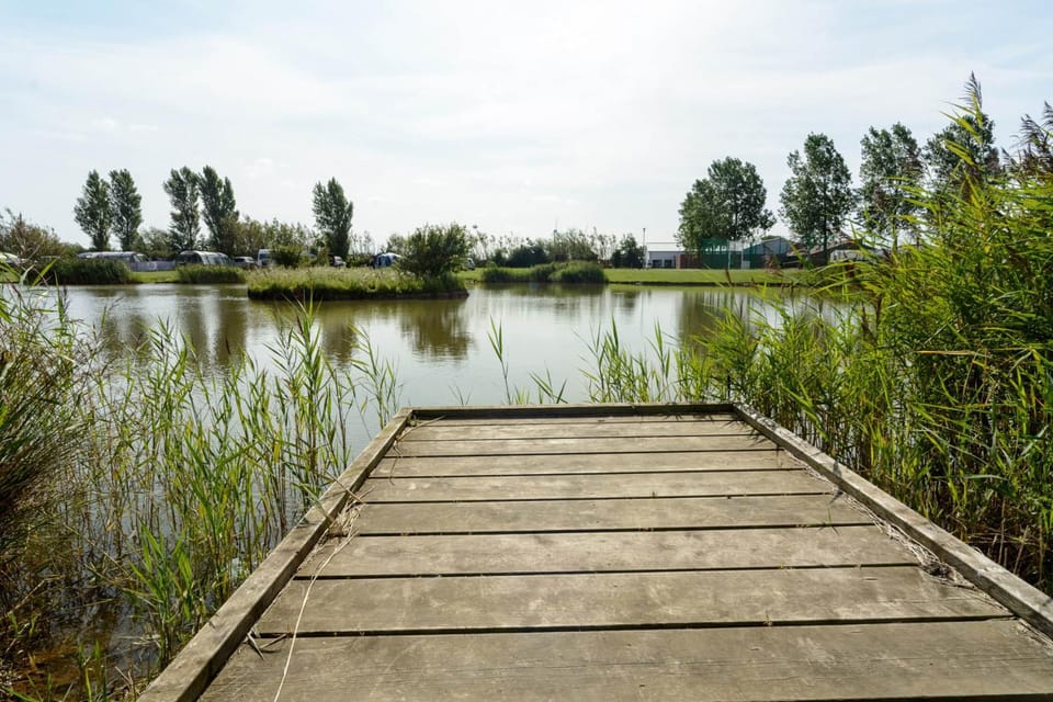 Spring, Day, Natural landscape, Lake view