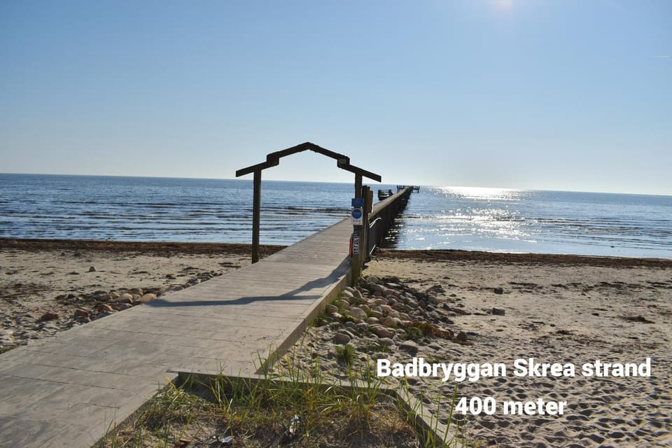 Bästa läget på Skrea Strand - nära till centrum Apartment in Denmark