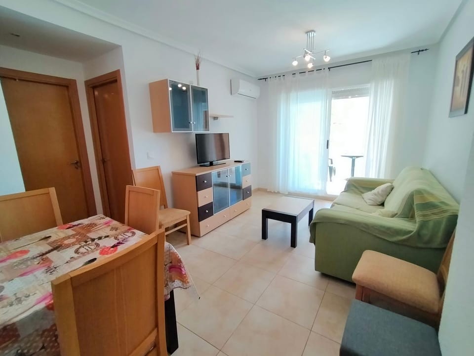 Living room, air conditioner